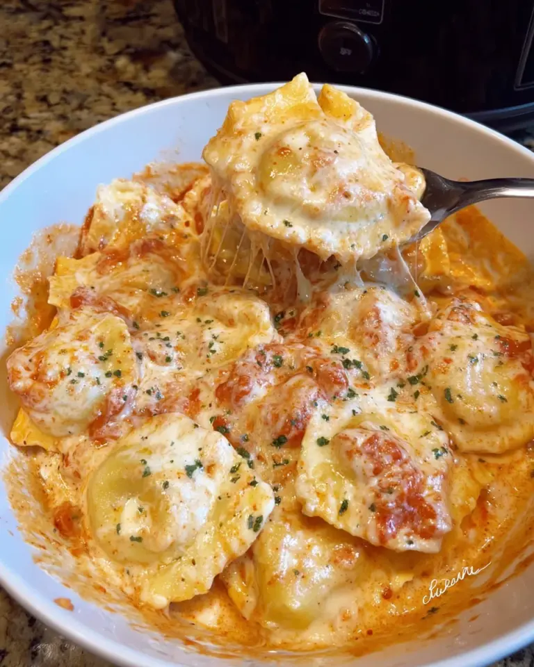 Crockpot Million Dollar Ravioli: A Family Favorite Dish!