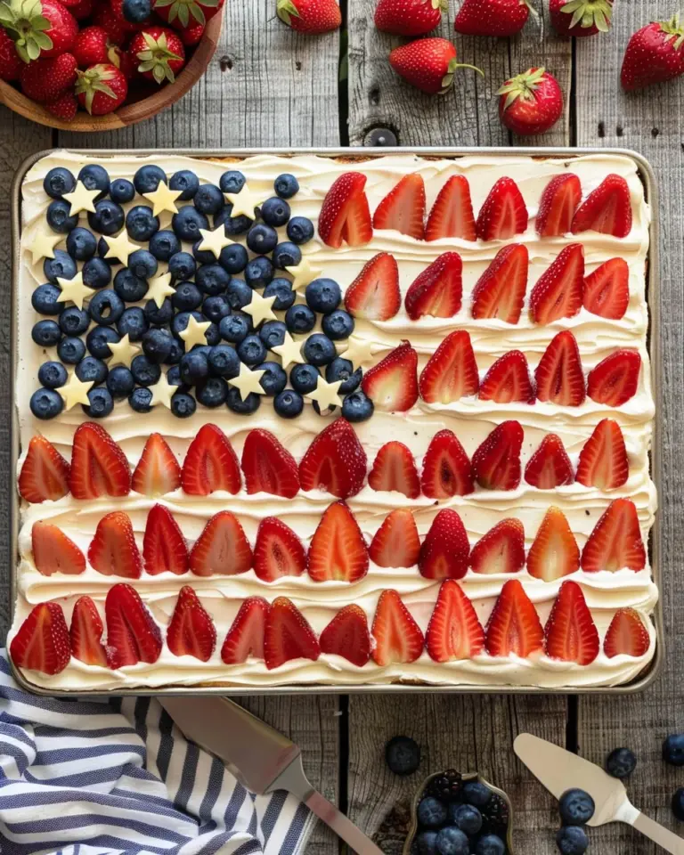 Flag Cake Recipe