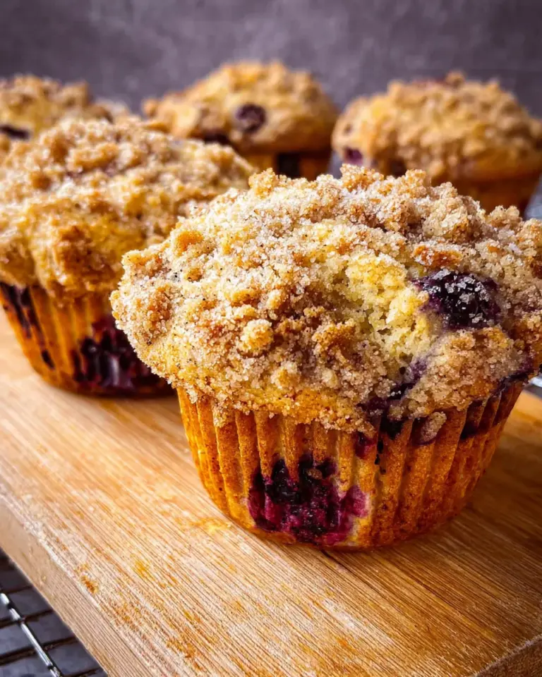 Soft Blackberry Muffins with Streusel: Discover Bliss Today!