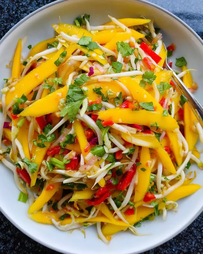 Simple Thai Mango Salad: Refreshingly Easy Recipe!