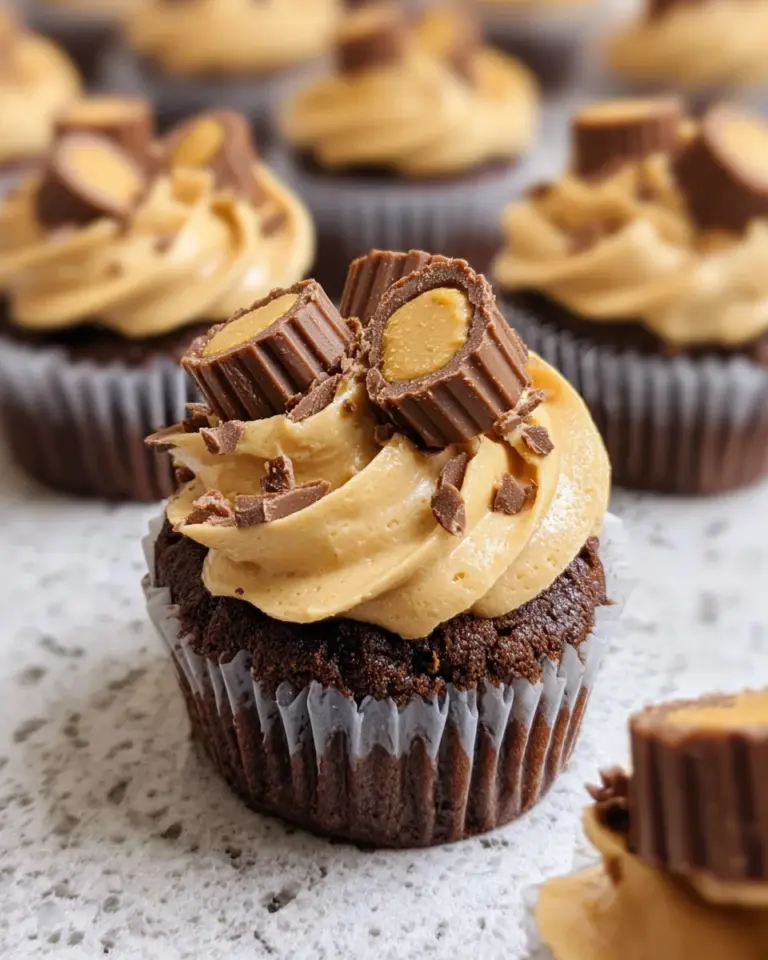 Reese’s Peanut Butter Cupcakes: A Tempting Dessert Recipe