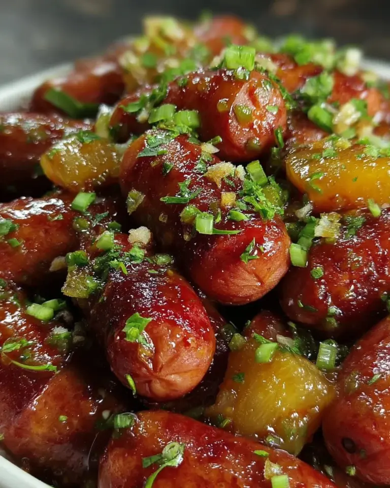 Sweet Spicy Pineapple Jalapeño Lil Smokies