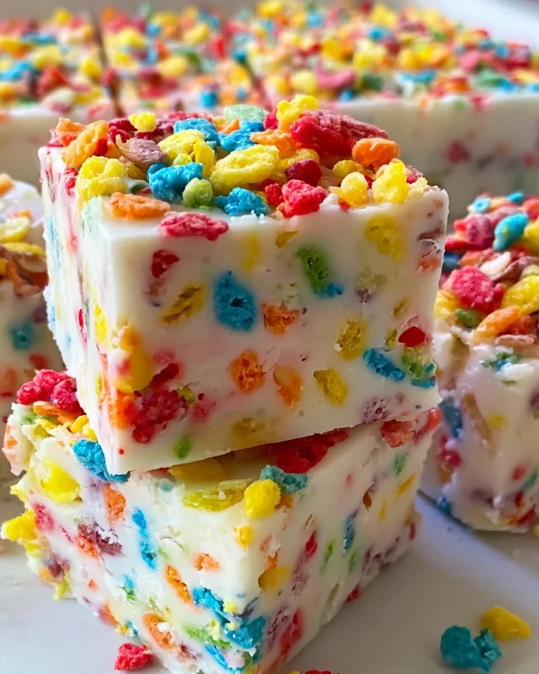 Fruity pebbles fudge