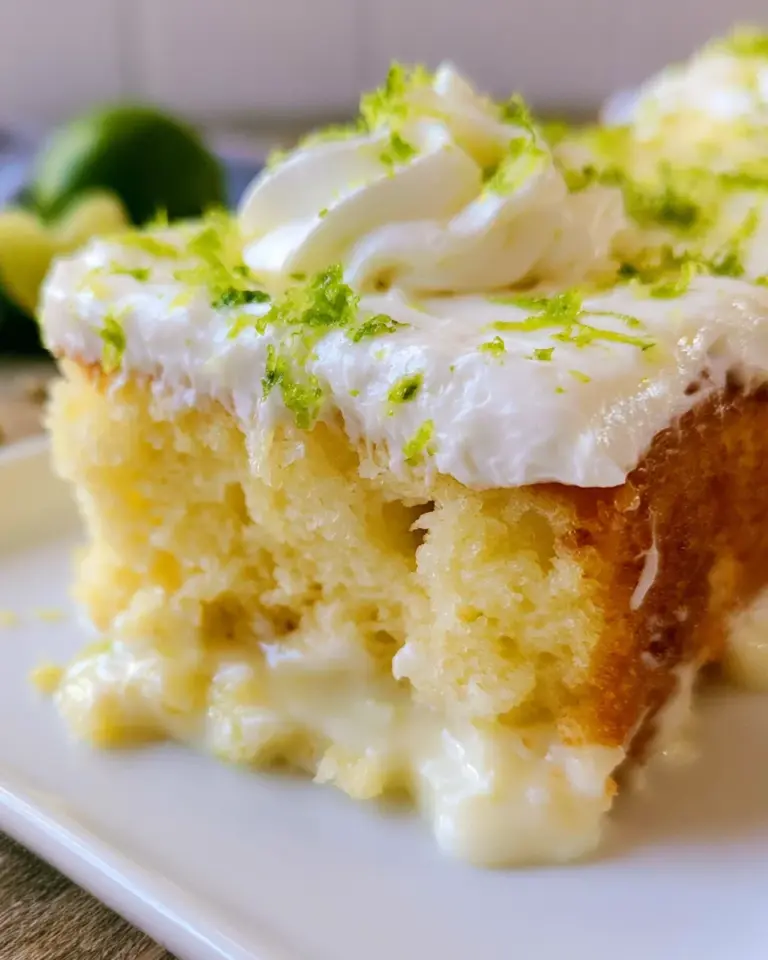Key Lime Poke Cake: A Refreshing Dessert Surprise!