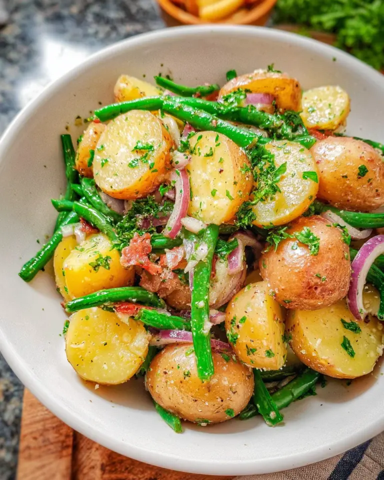 French Potato Salad with Green Beans: A Must-Try Recipe!
