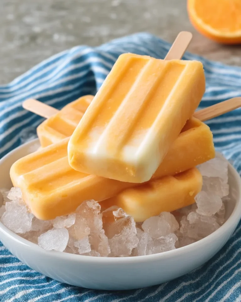 Easy Orange Creamsicles: Indulge in this Simple Treat!