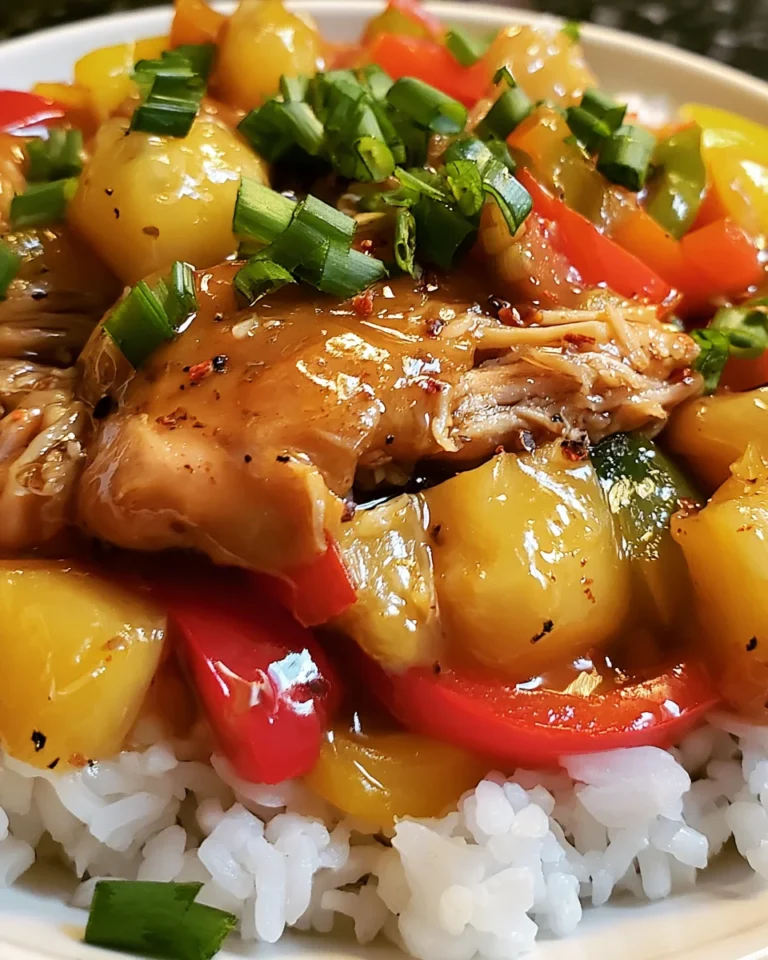 Crockpot Pineapple Chicken: A Sweet and Savory Delight!