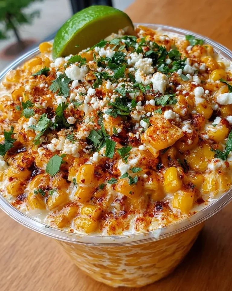 Creamy Mexican Street Corn Cup