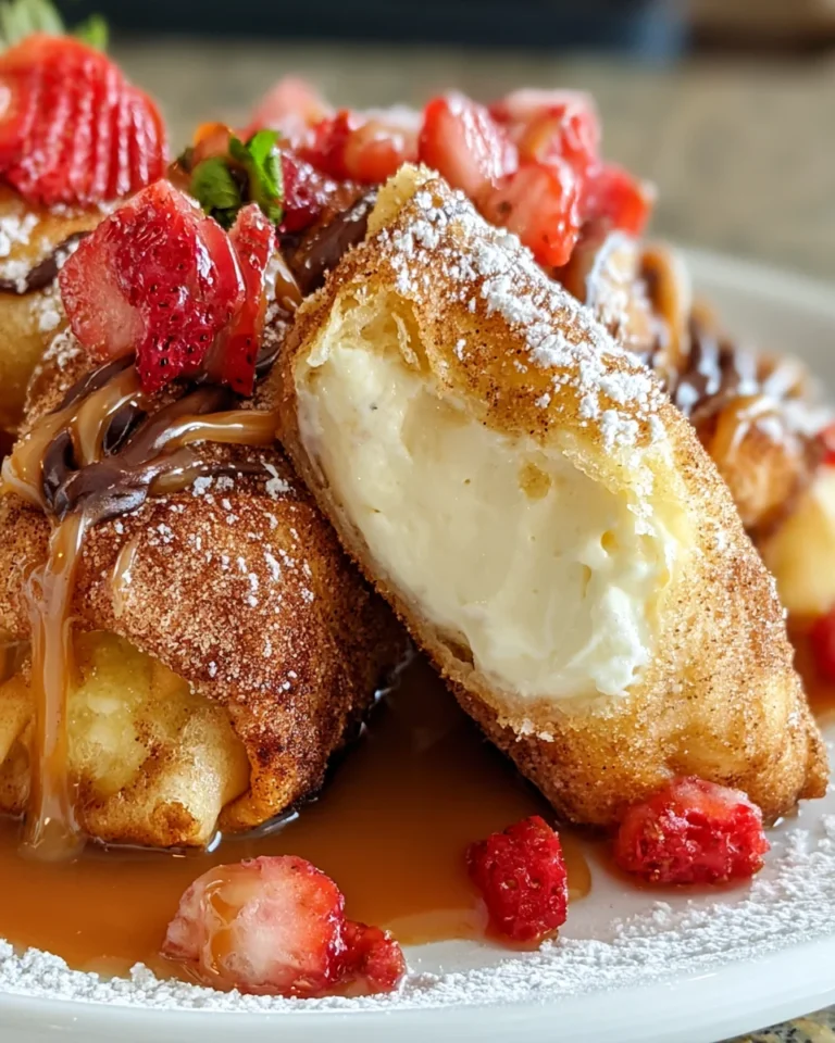 Cheesecake Egg Rolls: A Delightful Dessert Recipe!