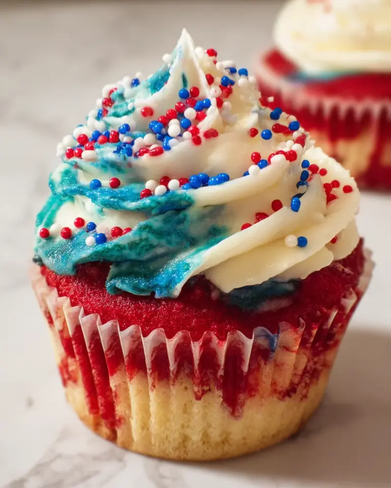 4th of July Tie-Dye Cupcakes: A Festive Treat to Bake!
