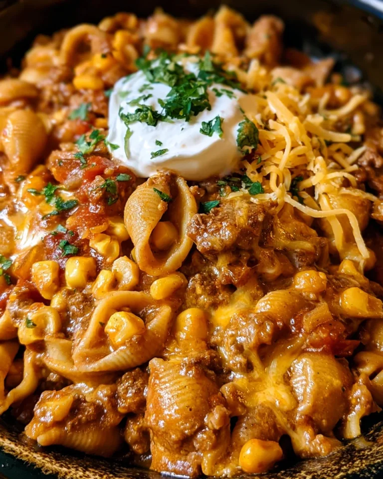 Crockpot Taco Pasta: A Cozy Dinner You’ll Love!