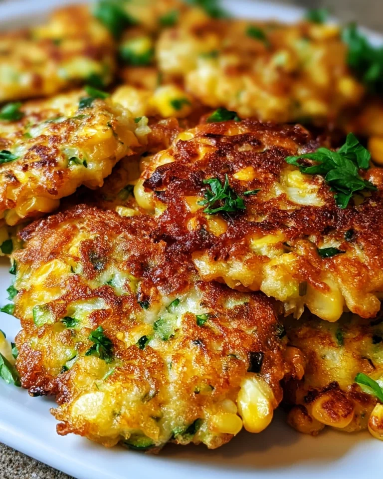 Crispy Fried Zucchini & Corn Fritters: A Tasty Delight!