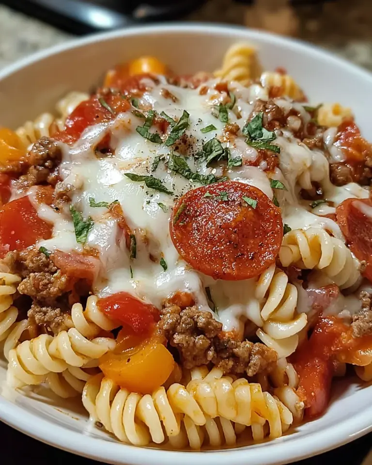 Crockpot Pizza Casserole: Your Easy Dinner Solution!