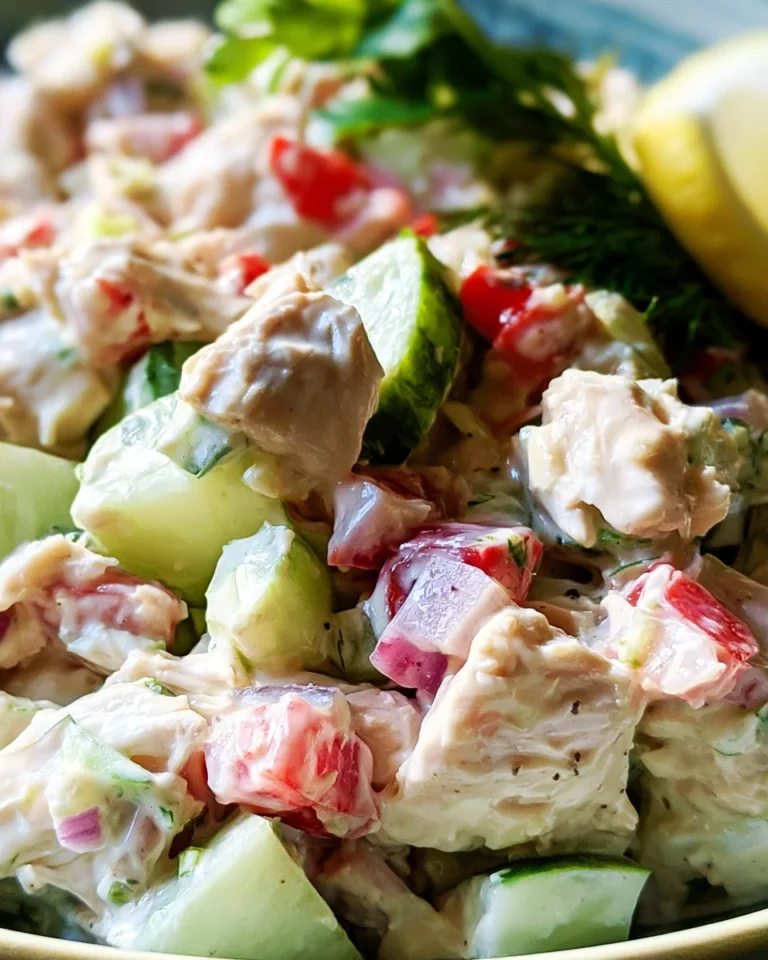 Cucumber Chicken Salad
