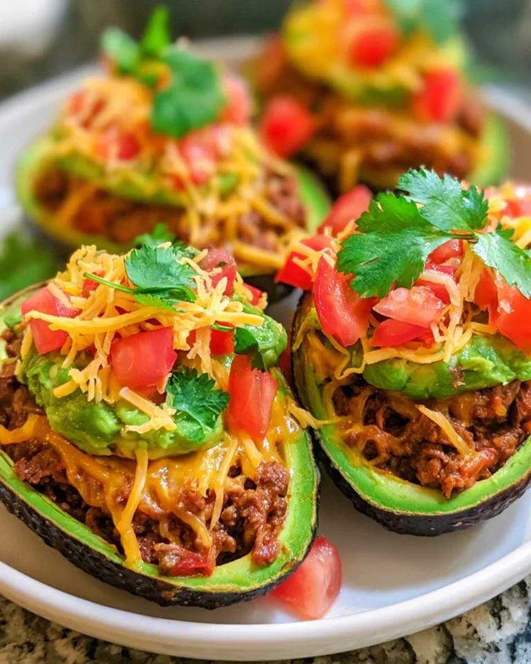 Taco-Stuffed Avocados: A Delicious Twist on Tacos!