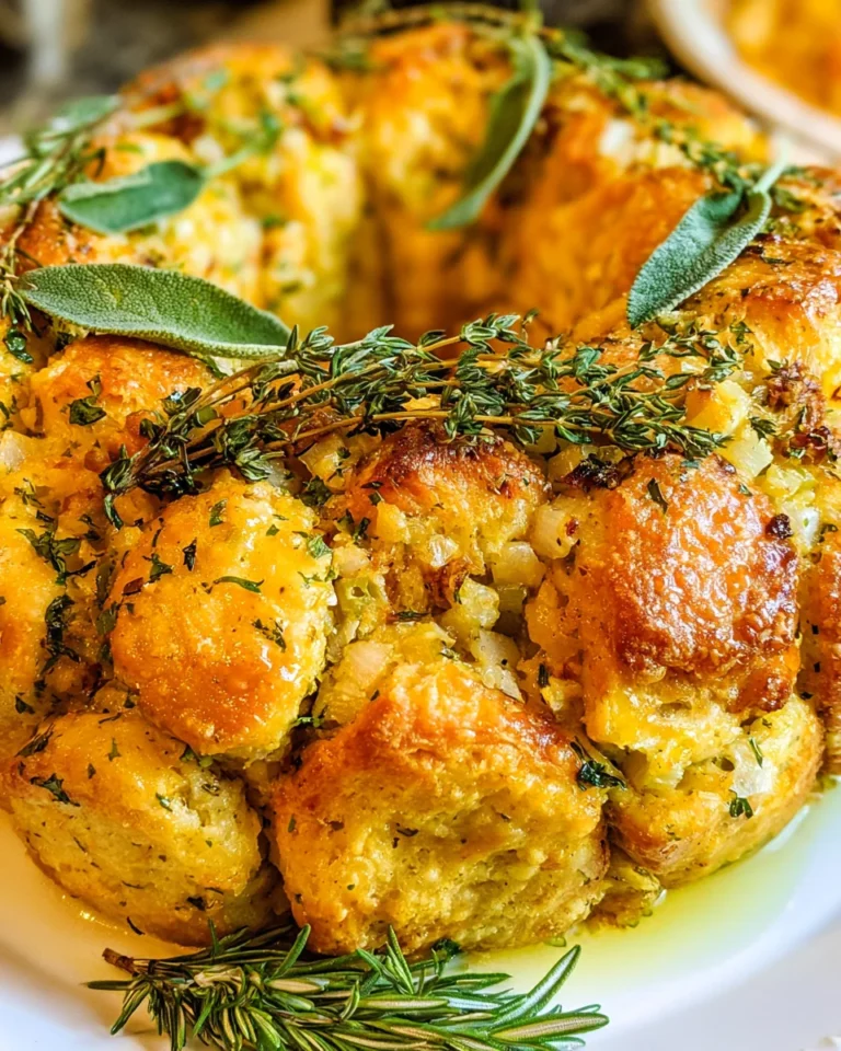 Pull Apart Stuffing Ring: A Must-Try Holiday Delight!