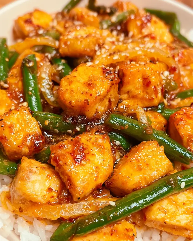 Chicken and Green Bean Stir Fry