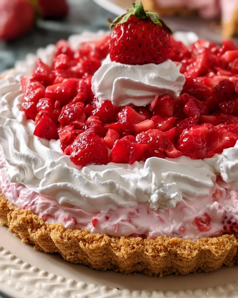 Strawberry Icebox Pie: Discover the Easiest No-Bake Delight!