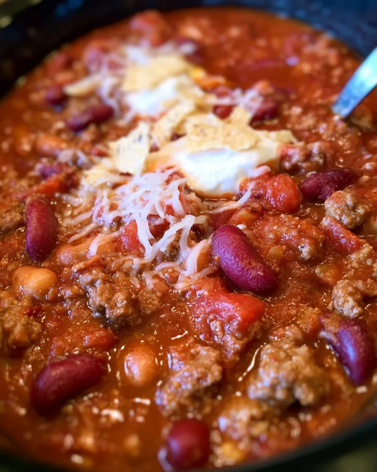 Crockpot Chili that Will Delight Your Taste Buds Today!