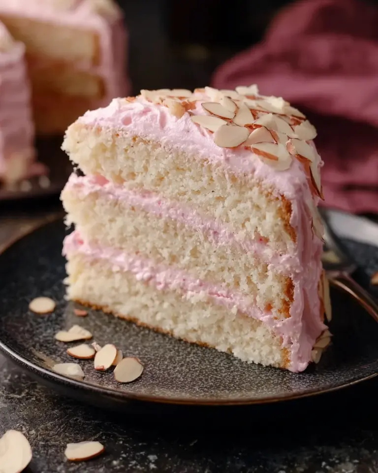 White Almond Cake