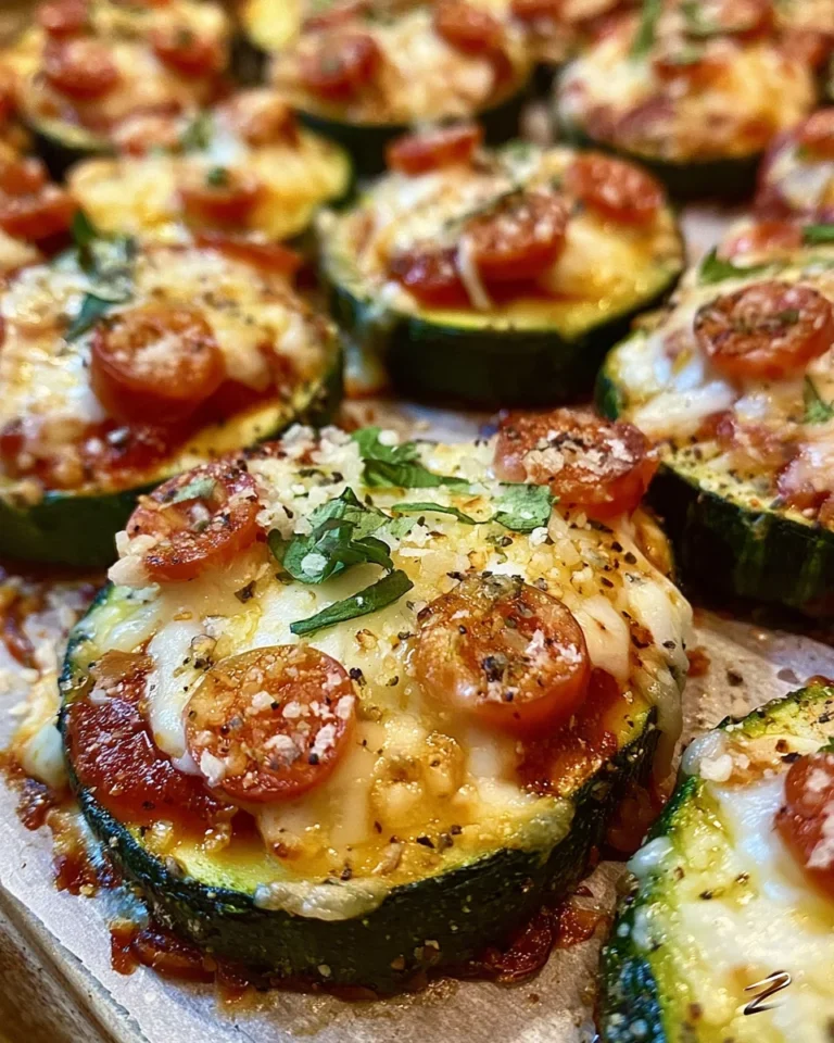 Mini Zucchini Pizza