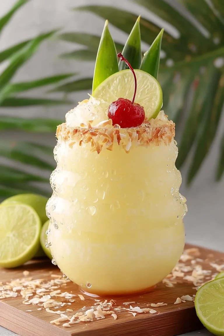 Non Alcoholic Piña Colada Punch: A Refreshing Delight!