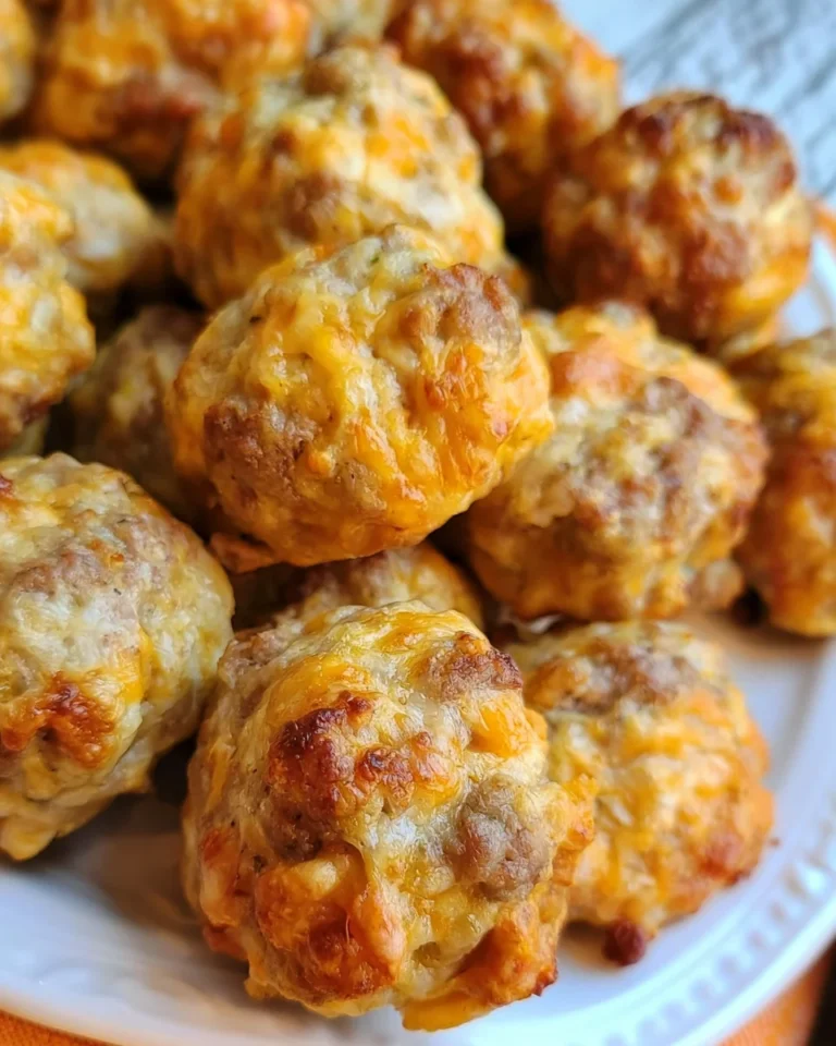 Bisquick Sausage Balls: The Ultimate Easy Snack Recipe!
