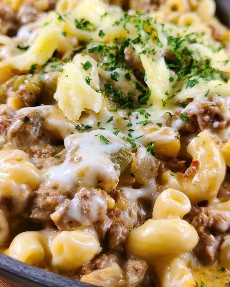 Philly Cheesesteak Pasta