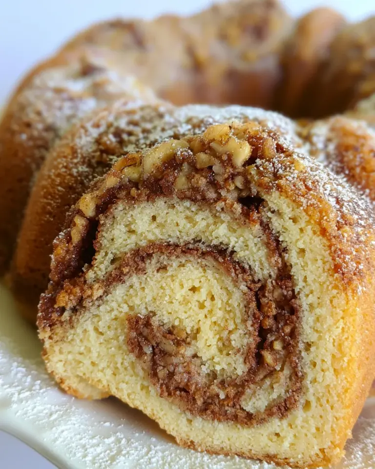 Bundt Coffee Cake with Cinnamon Swirl