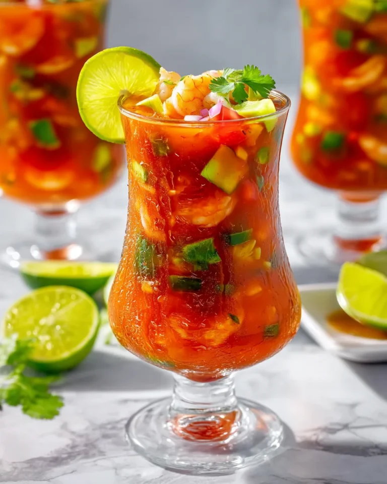 Mexican Shrimp Cocktail: A Flavorful Recipe You’ll Love!