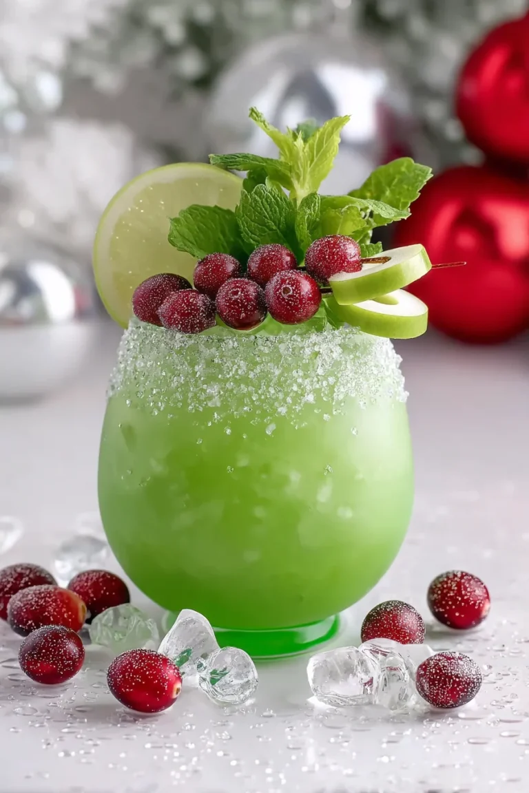 Grinch Mocktail: Discover a Festive Drink Recipe!