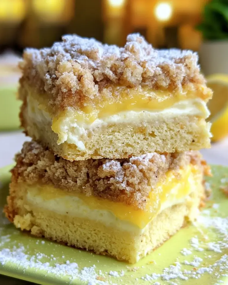 Lemon Coffee Cake: Discover a Delightful Dessert Recipe!
