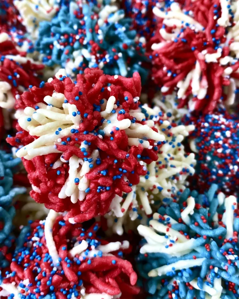 Red, White & Blue Fireworks Treats
