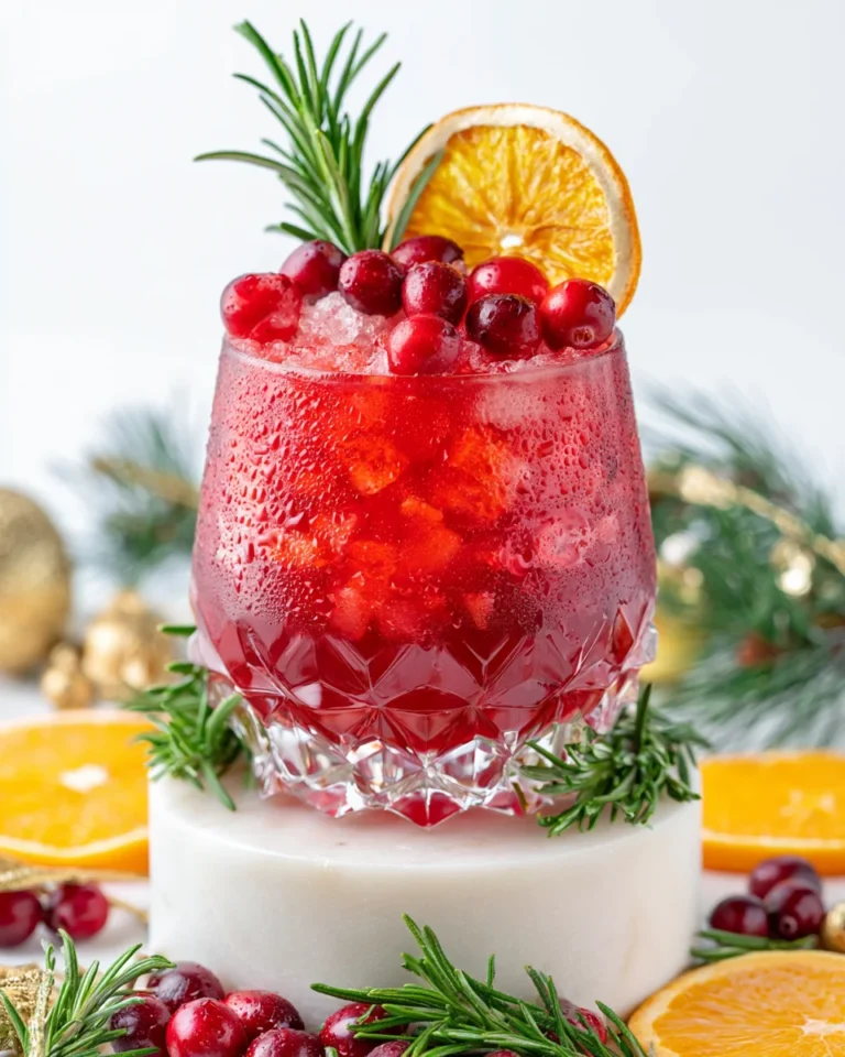 Cranberry Mocktail With 3 Ingredients: Refreshing Recipe!
