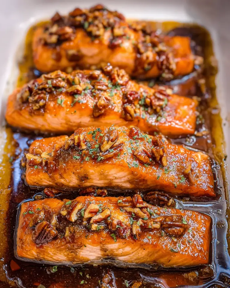 Maple Pecan Glazed Salmon: A Sweet & Savory Delight!