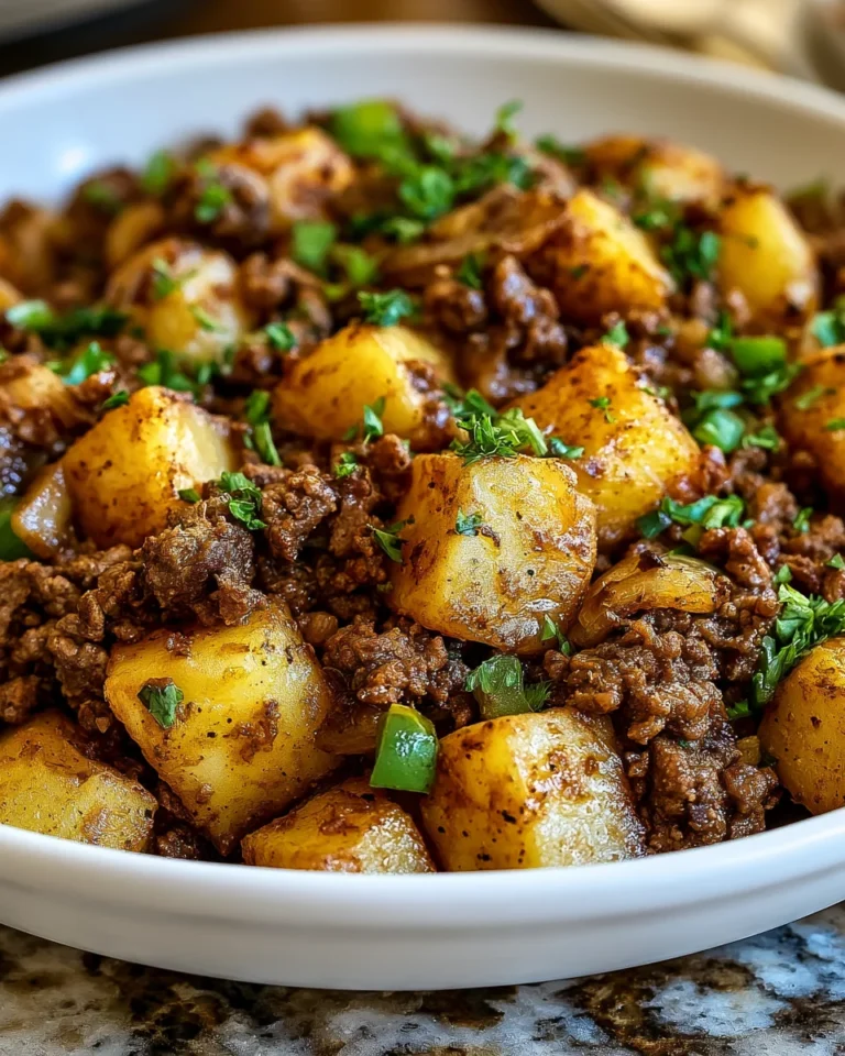 Ground Beef Potato Skillet