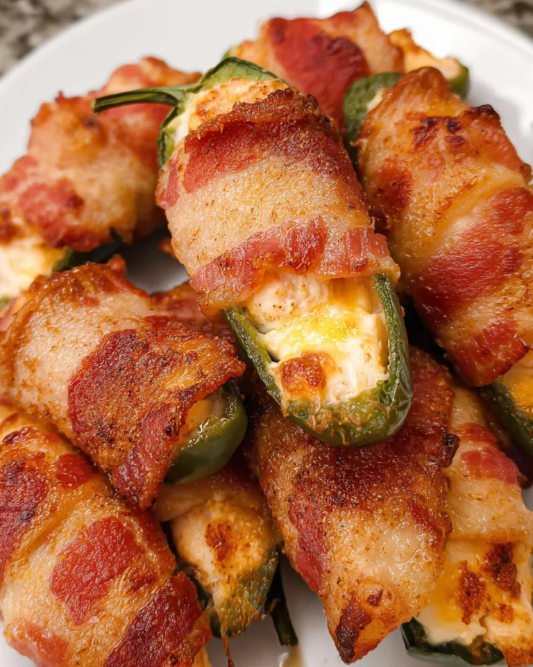 Bacon Wrapped Jalapeno Poppers