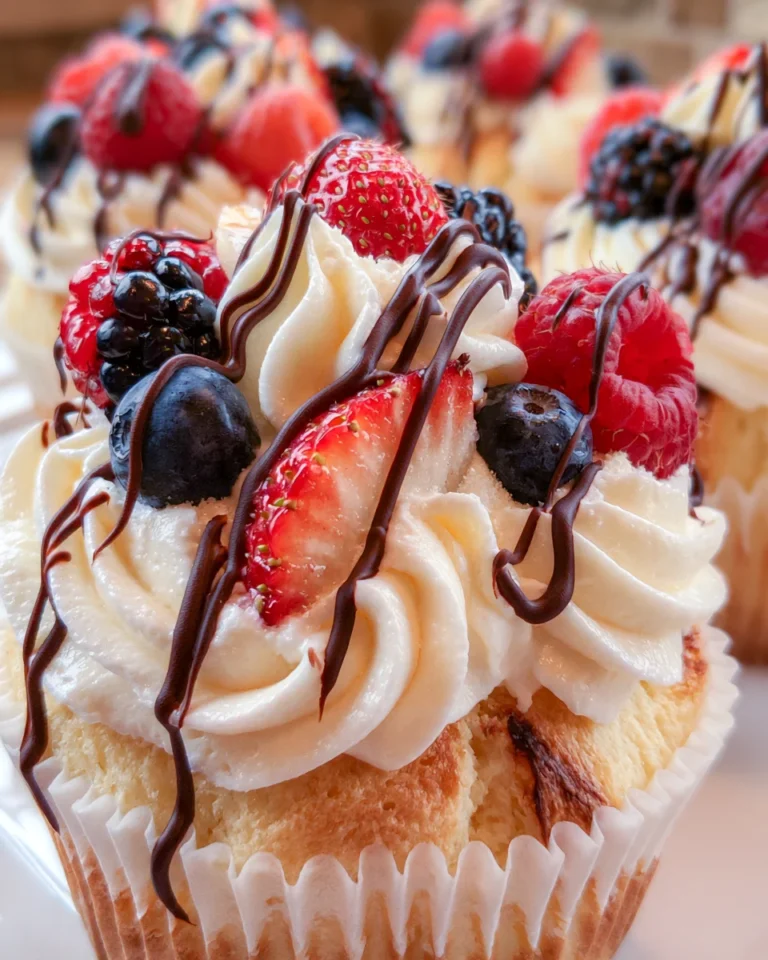 Berries & Cream Cupcakes: A Deliciously Simple Recipe!