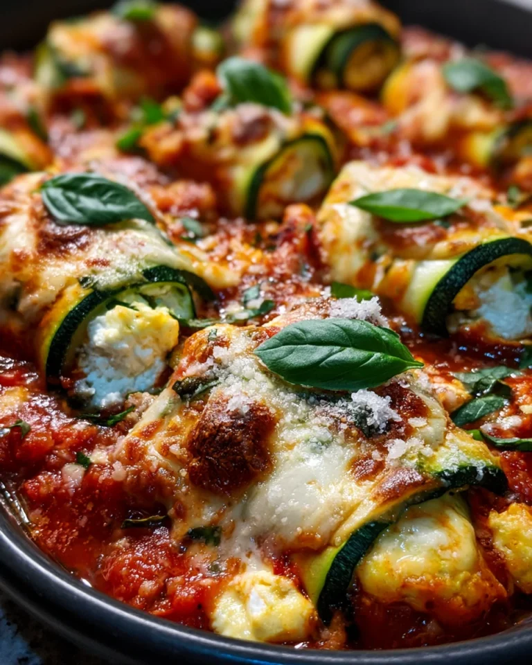 Cheese Zucchini Rollatini
