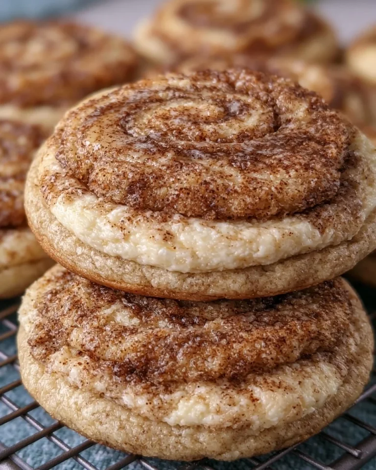 Cinnamon Roll Cheesecake Cookies