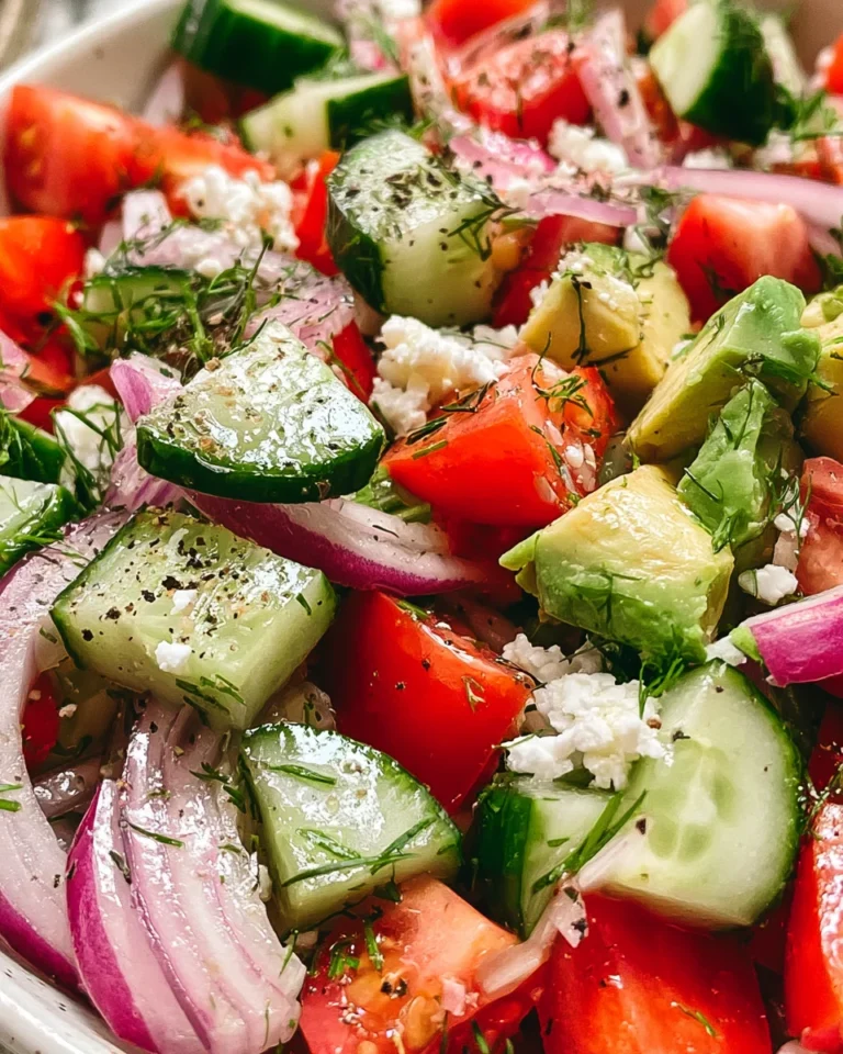 Cucumber Tomato Salad: A Refreshing Summer Delight!