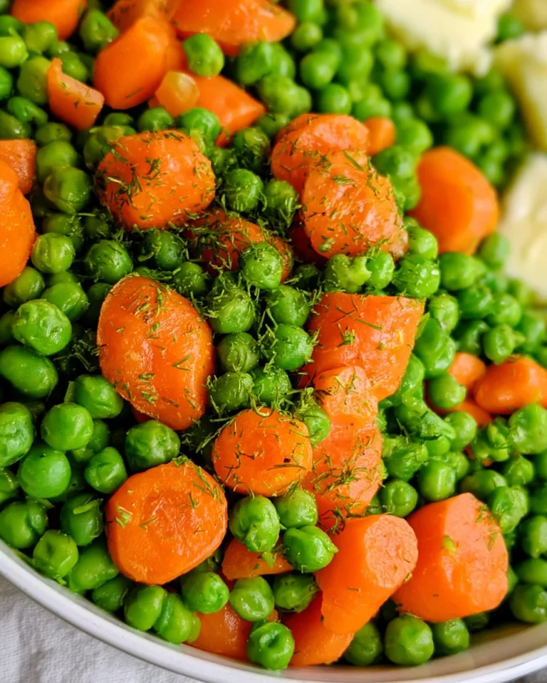 Buttered Dill Peas and Carrots
