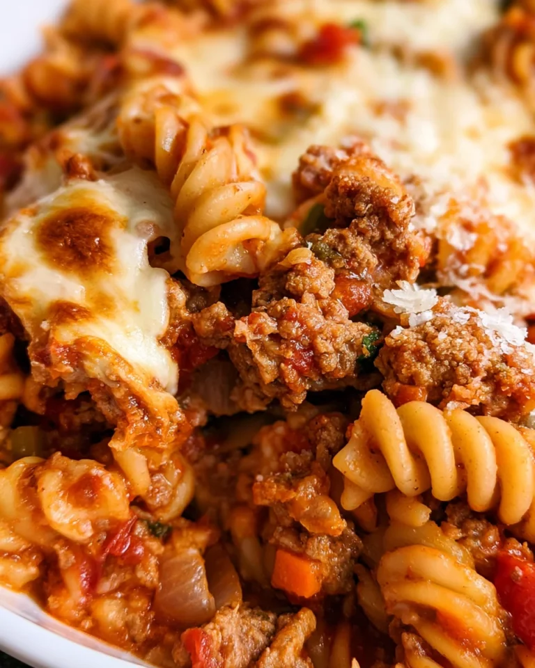 Bolognese Pasta Bake