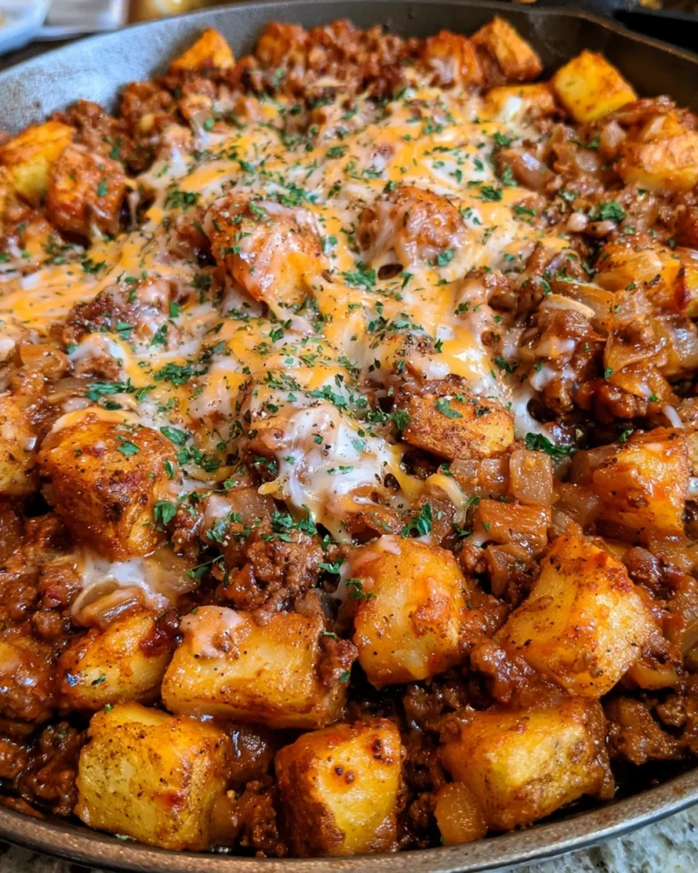 Sloppy Joe Potato Skillet: A Delicious Comfort Meal!