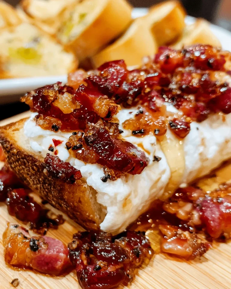 Million Dollar Bacon Goat Cheese Appetizer Log