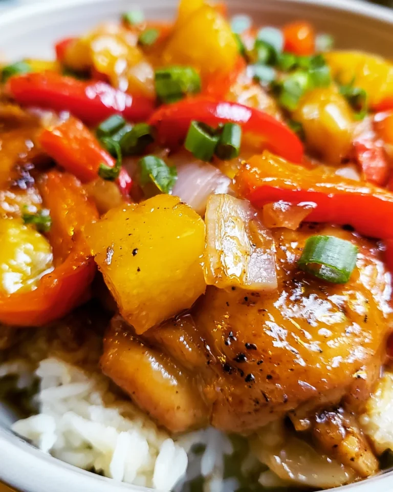 Crockpot Hawaiian Chicken