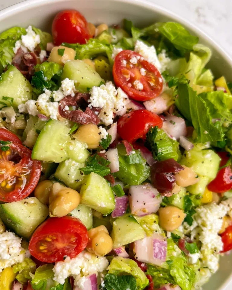 Mediterranean Chickpea Salad