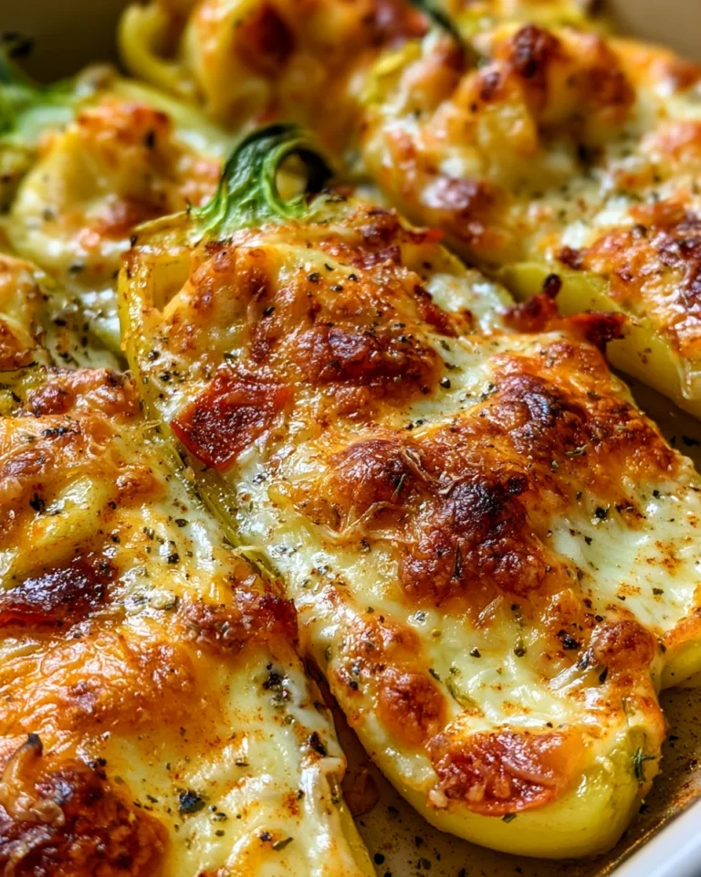 Dump and Bake Pepperoni Tortellini Alfredo