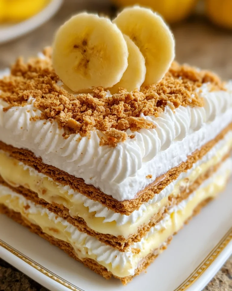 Banana Icebox Cake