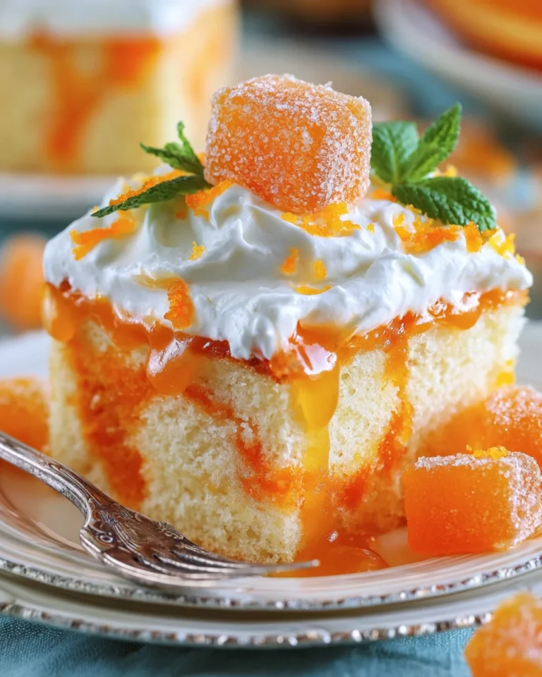 Orange Creamsicle Cake